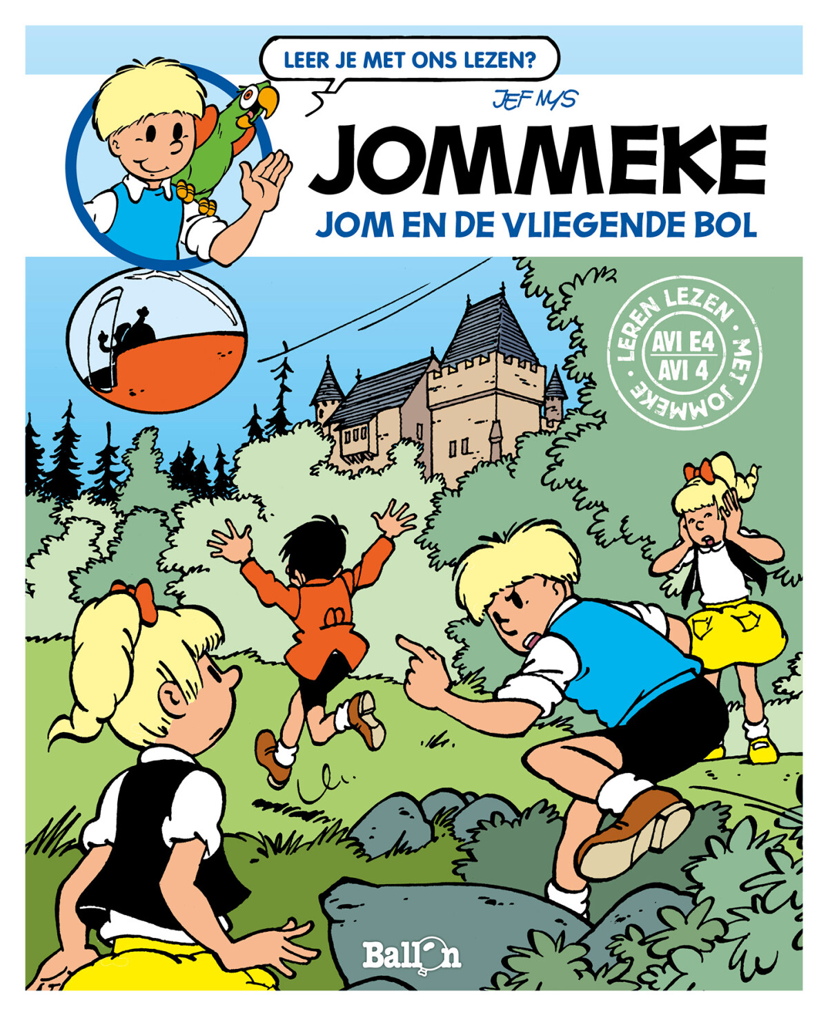 Jom en de vliegende bol (avi E4) / Jommeke AVI / 1