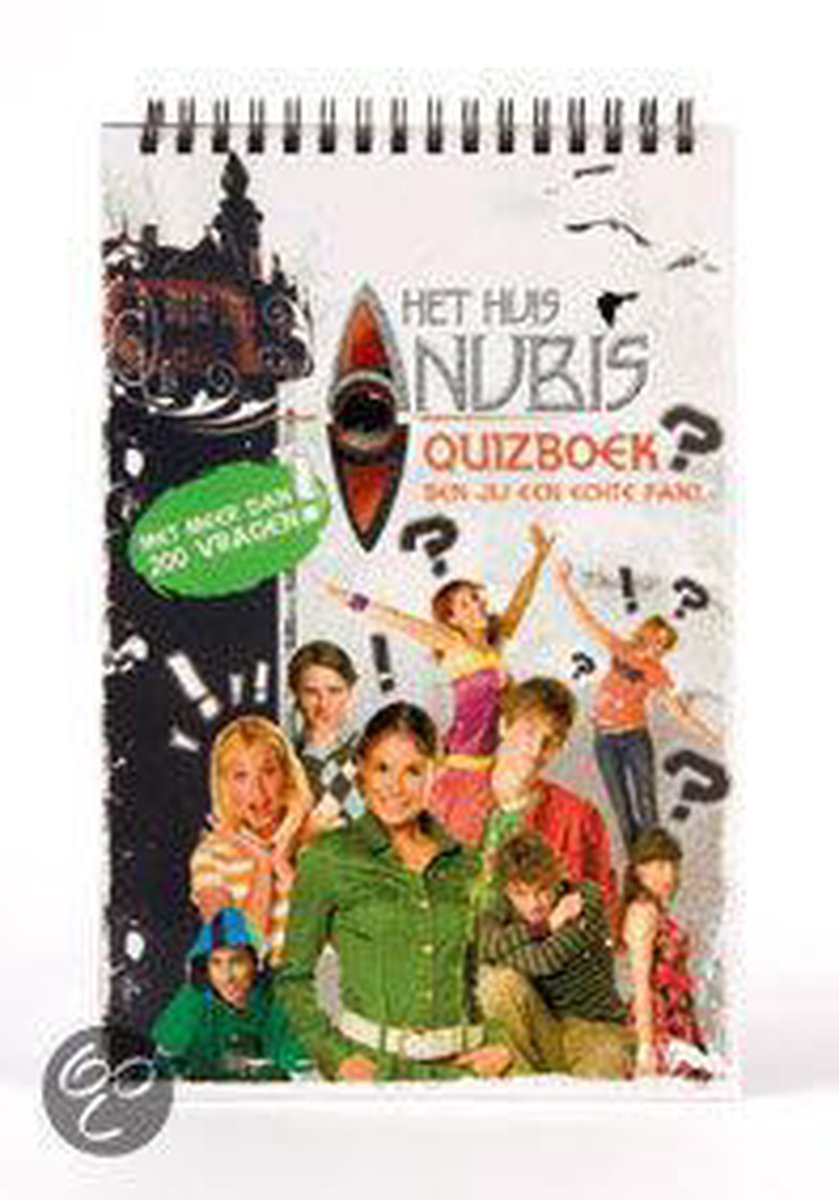 Het Huis Anubis Quizboek Nederlandstalig