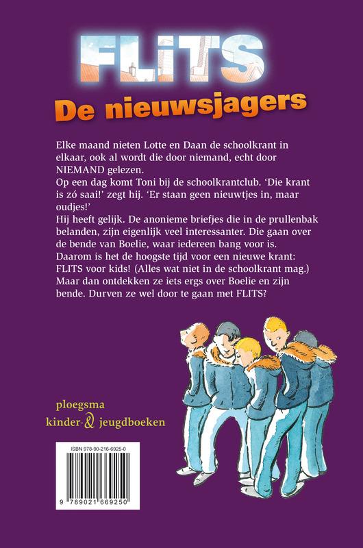 De nieuwsjagers / Flits achterkant