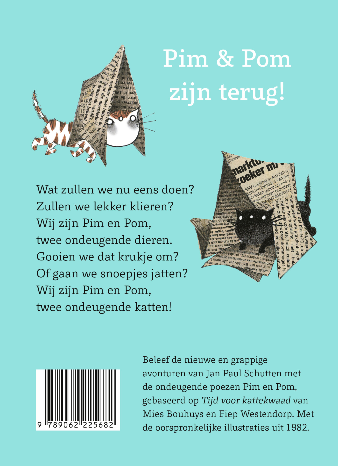 Nieuwe streken van Pim & Pom achterkant