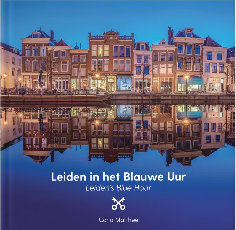 Leiden in het blauwe uur