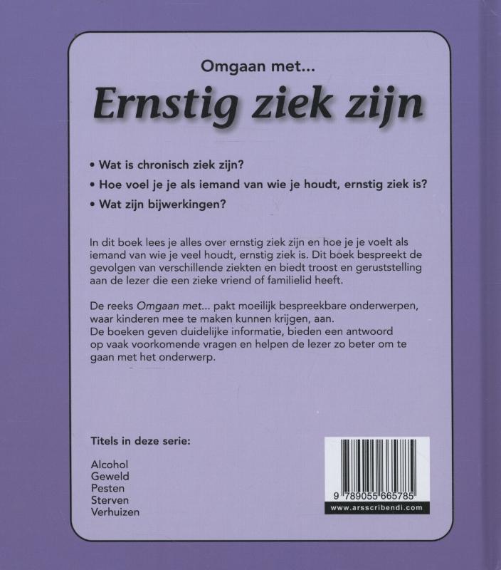 Omgaan met ...  -   Ernstig ziek zijn achterkant