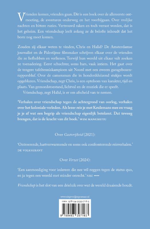 Vriendschap achterkant