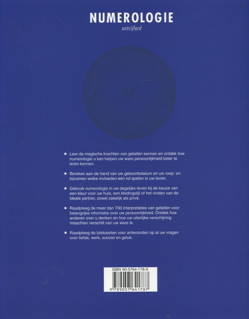 Numerologie ontcijferd Numerologie ontcijferd achterkant