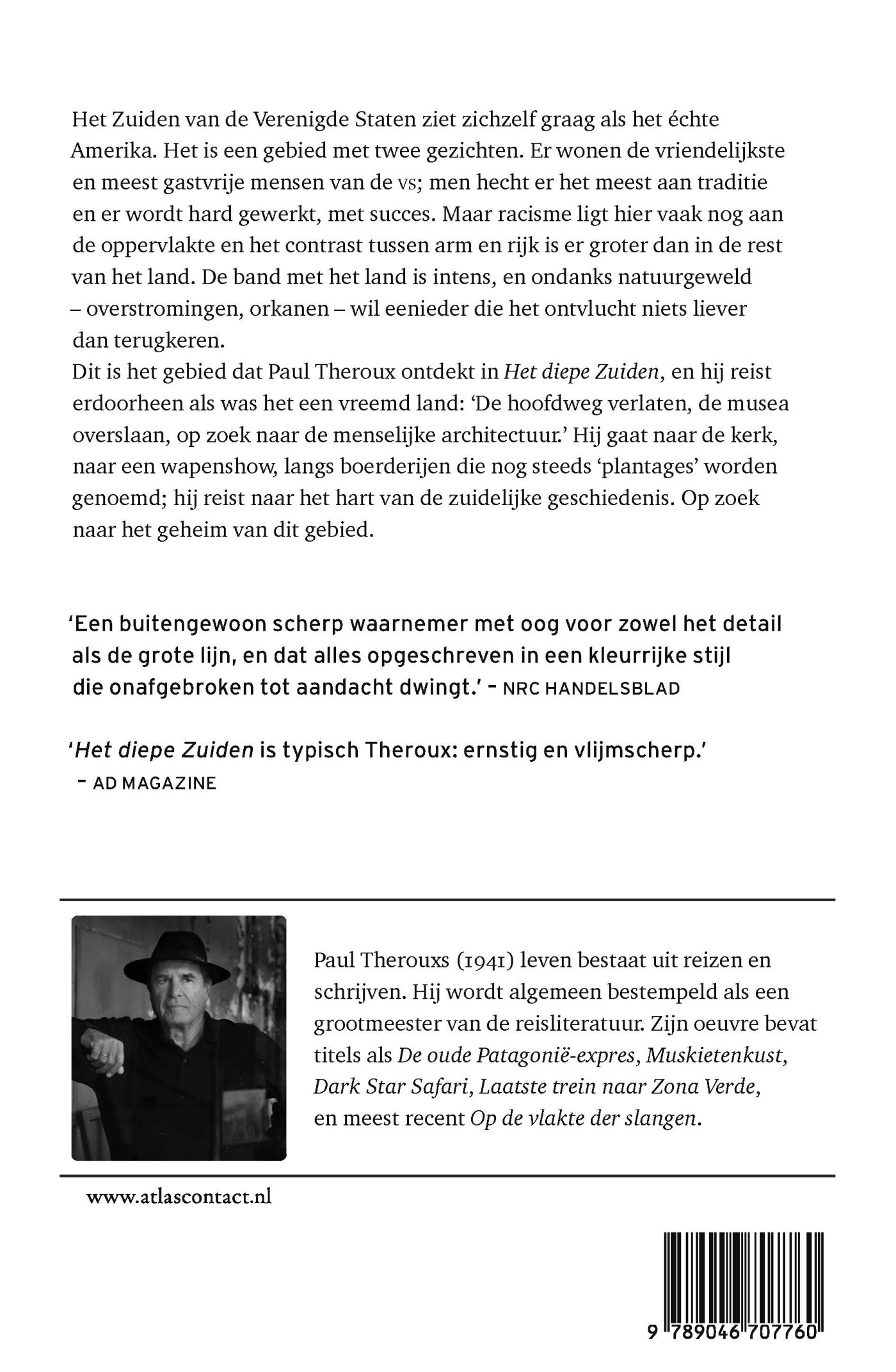 Het diepe Zuiden achterkant