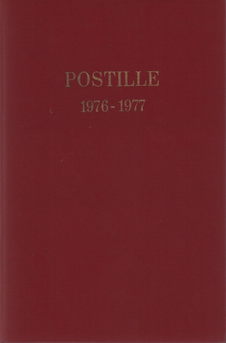 1976-1977 Postille