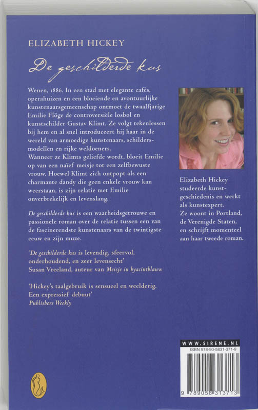 De Geschilderde Kus achterkant