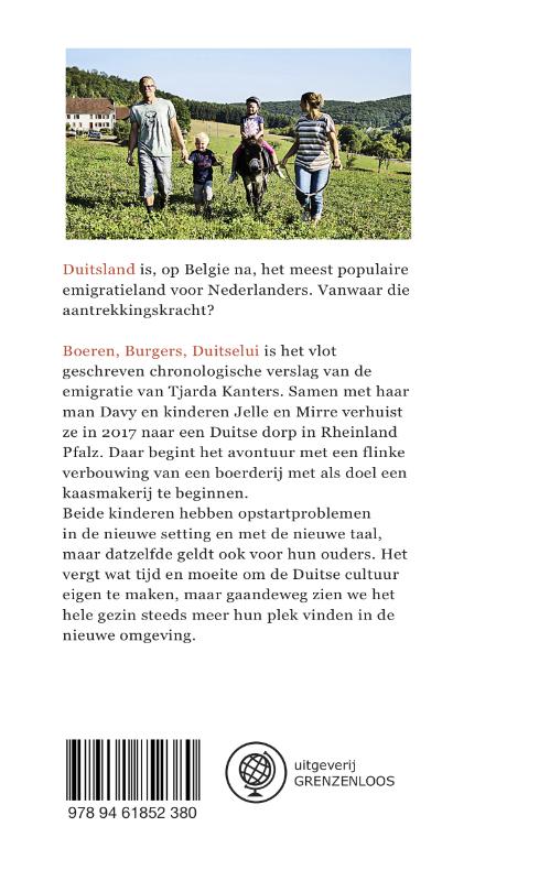 Boeren, Burgers, Duitselui achterkant