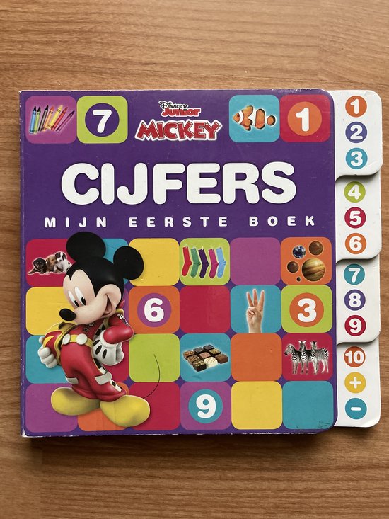 Cijfers - mijn eerste boek - Disney Junior Mickey