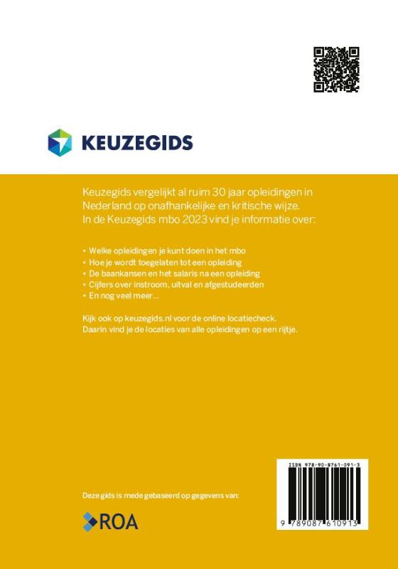 Keuzegids mbo 2023 achterkant