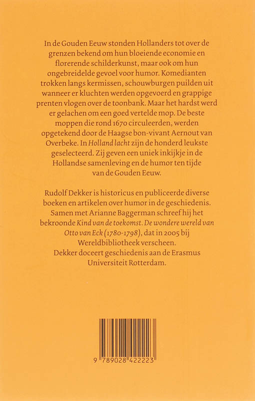 Holland lacht achterkant