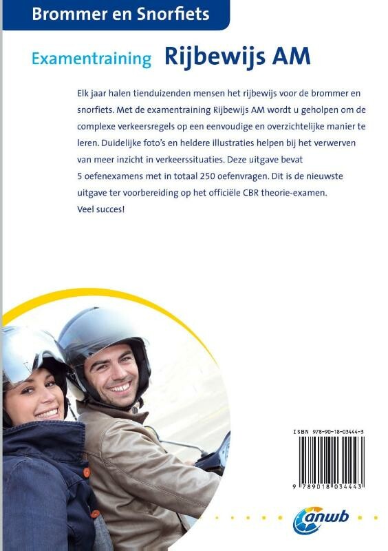 Slagen in het verkeer / Examentraining / ANWB Rijopleiding achterkant