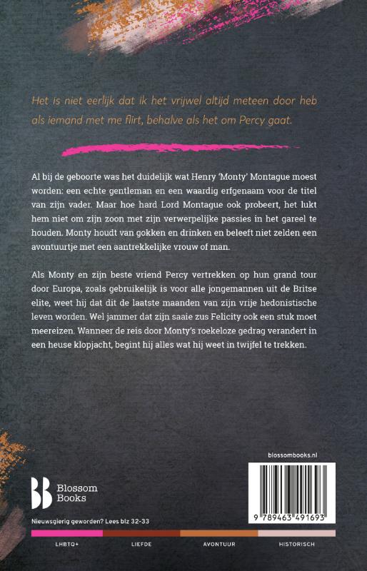 De grand tour van Henry Montague / De Montague-kronieken / 1 De grand tour van Henry Montague / De Montague-kronieken / 1 achterkant