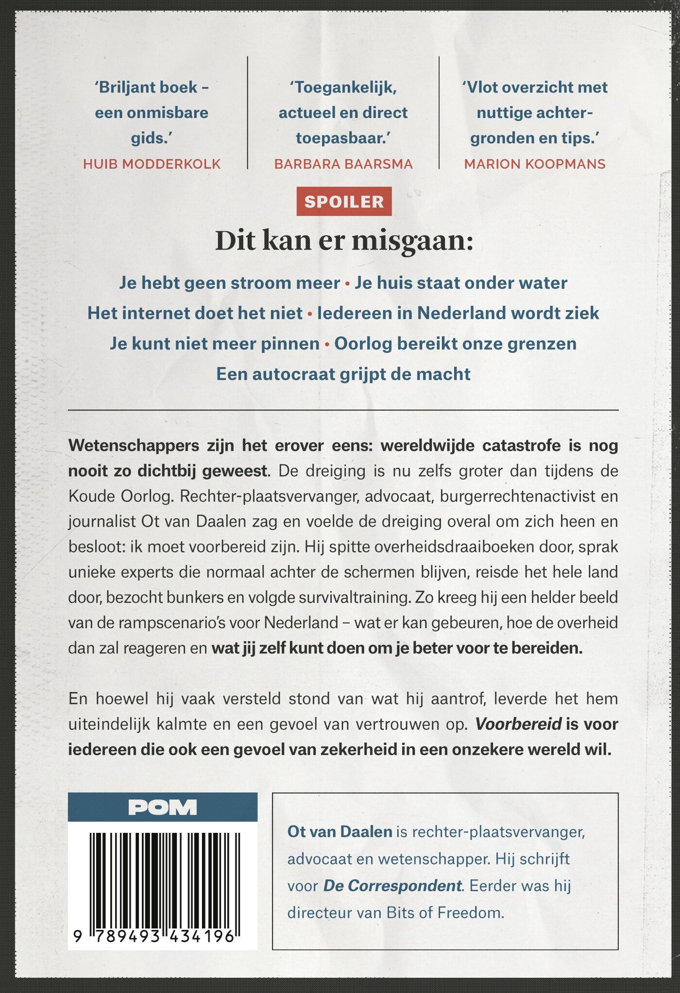 Voorbereid achterkant