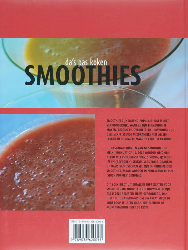 Da's pas koken - Smoothie's achterkant