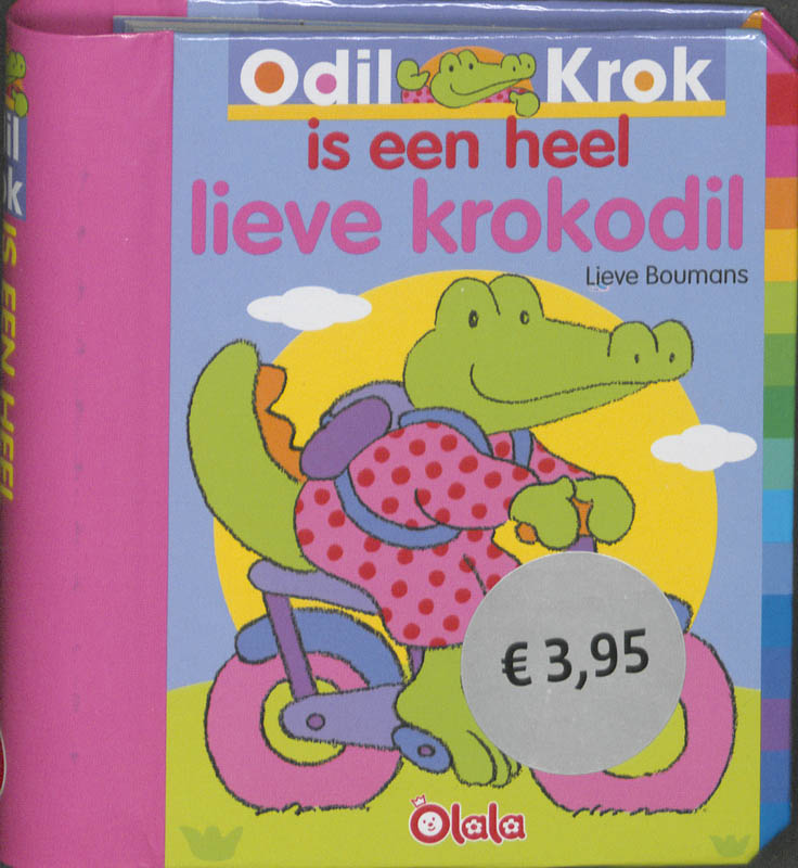 Odil Krok is een hele lieve krokodil