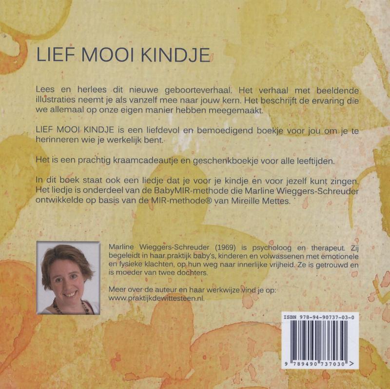 Lief mooi kindje achterkant