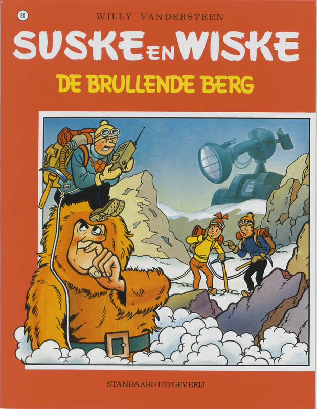 Suske en Wiske no 80 - De Brullende Berg
