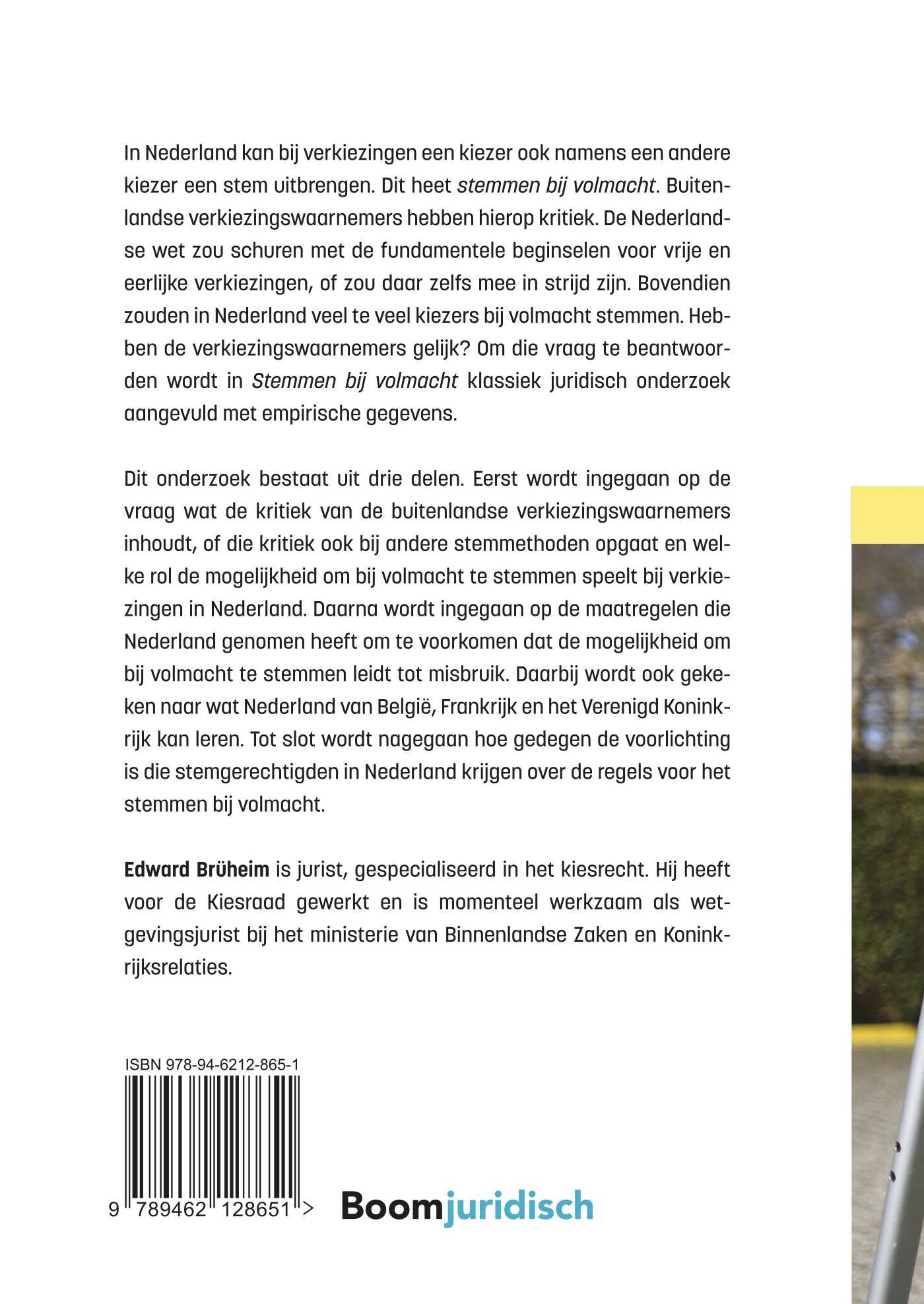 Stemmen bij volmacht achterkant