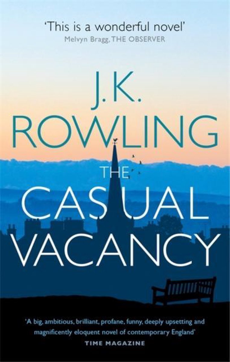 Warner Books The Casual Vacancy boek Engels Paperback 576 pagina's
