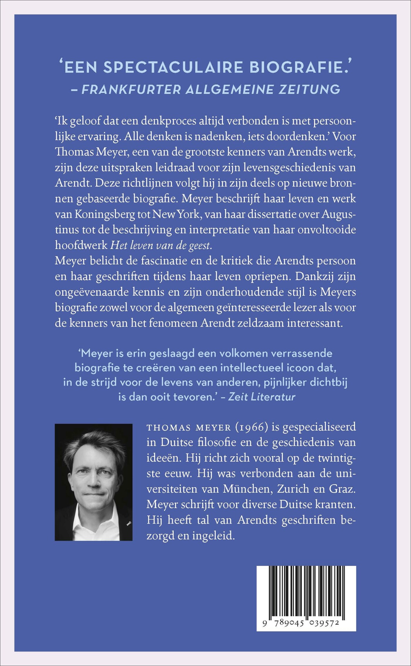 Hannah Arendt achterkant