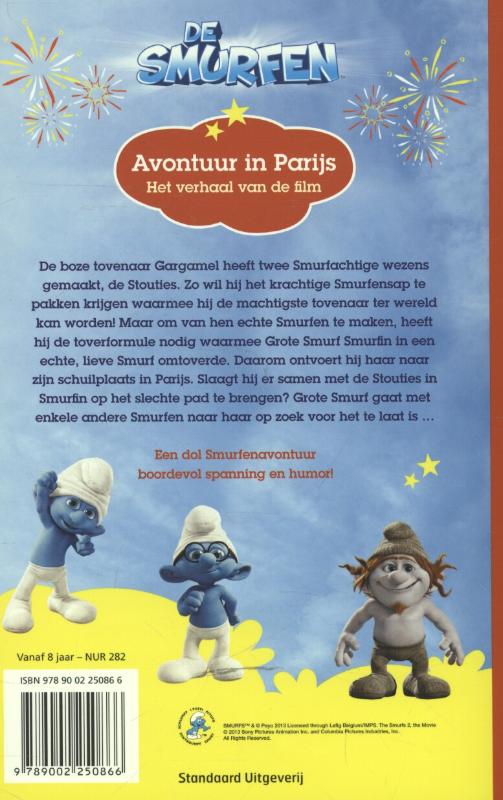 Avontuur in Parijs - J. David Stern; David N. Weiss; Jay Sherick; David Ronn achterkant