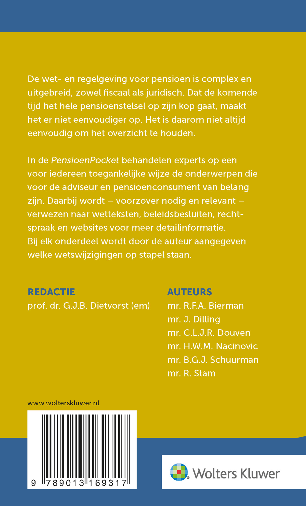 PensioenPocket 2023 achterkant