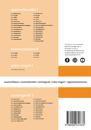 Samengevat / havo/vwo Nederlands 3F/4F achterkant