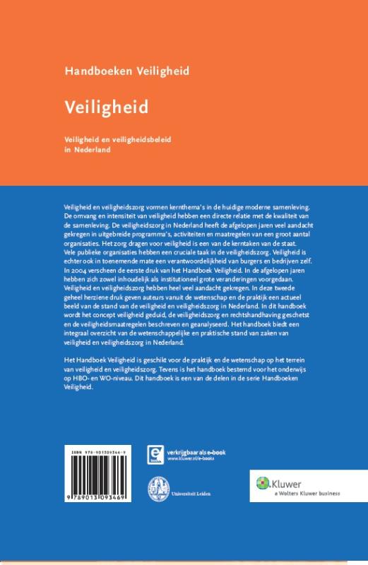 Veiligheid / Handboeken Veiligheid achterkant