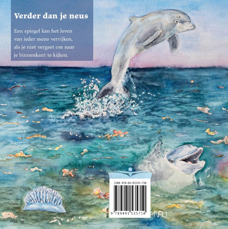 De spiegel van de walrus achterkant