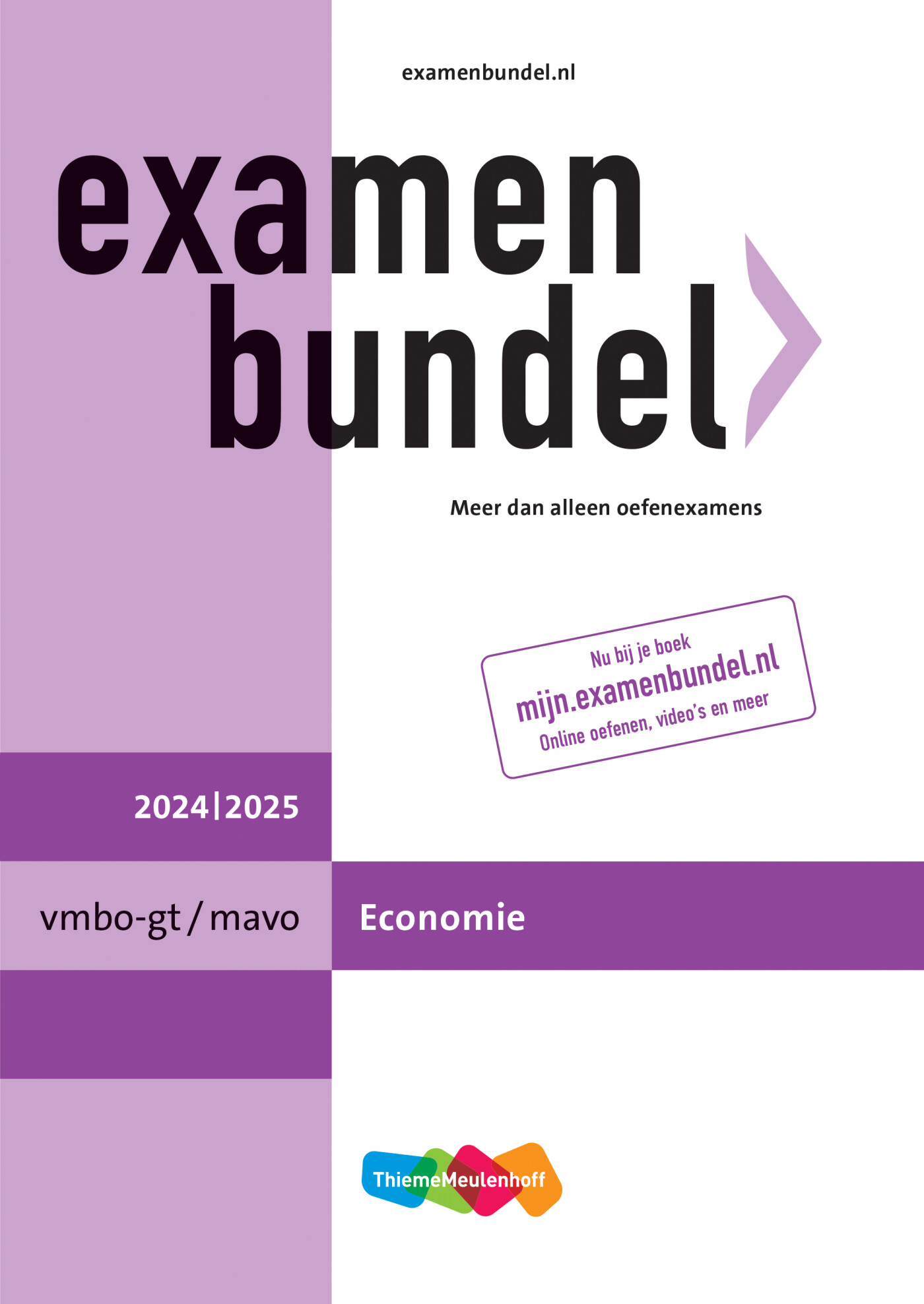 Examenbundel / vmbo-gt/mavo Economie 2024/2025