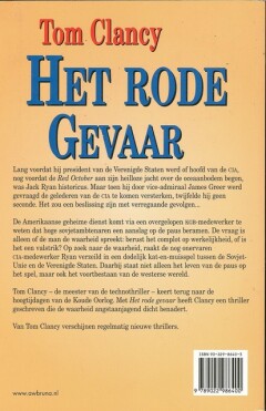 Het rode gevaar / Jack Ryan & co / 3 achterkant