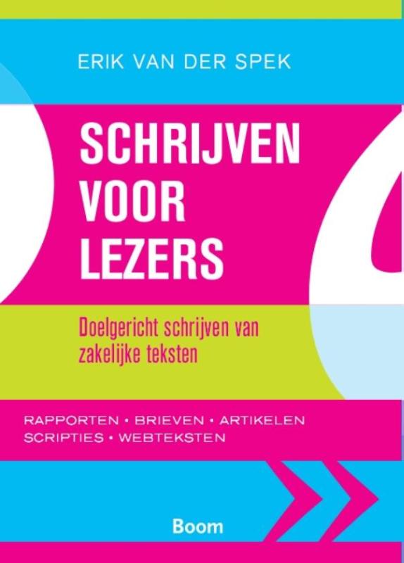 Erik van der Spek Schrijven Voor Lezers