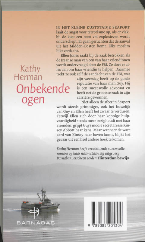 Onbekende ogen achterkant