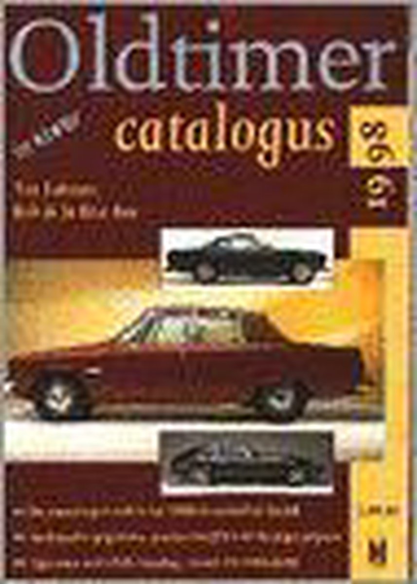 OLDTIMERCATALOGUS 1998