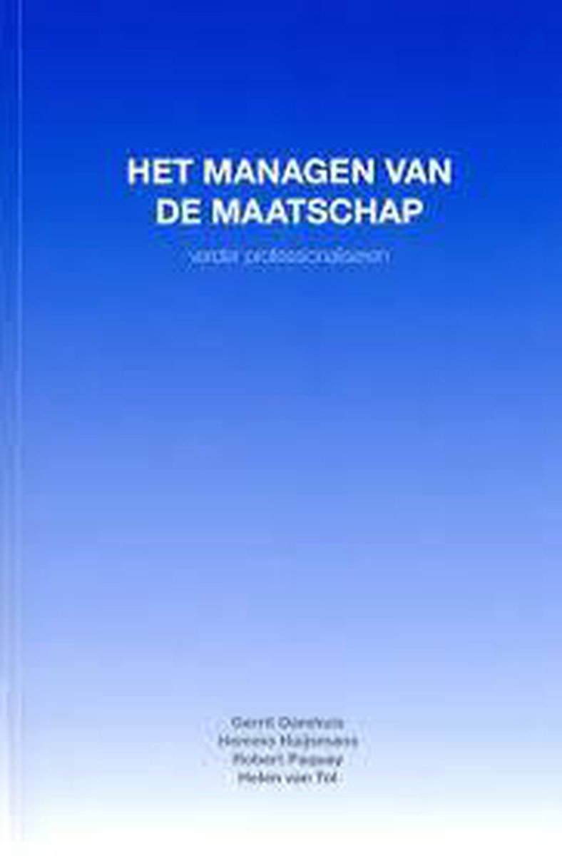 Het managen van de maatschap