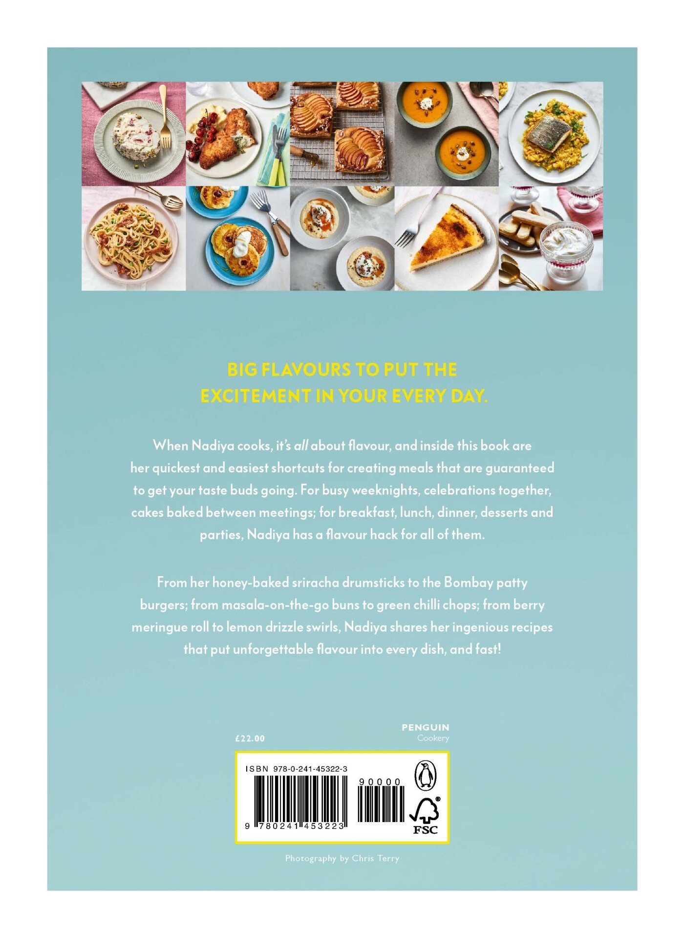 Nadiya’s Fast Flavours achterkant