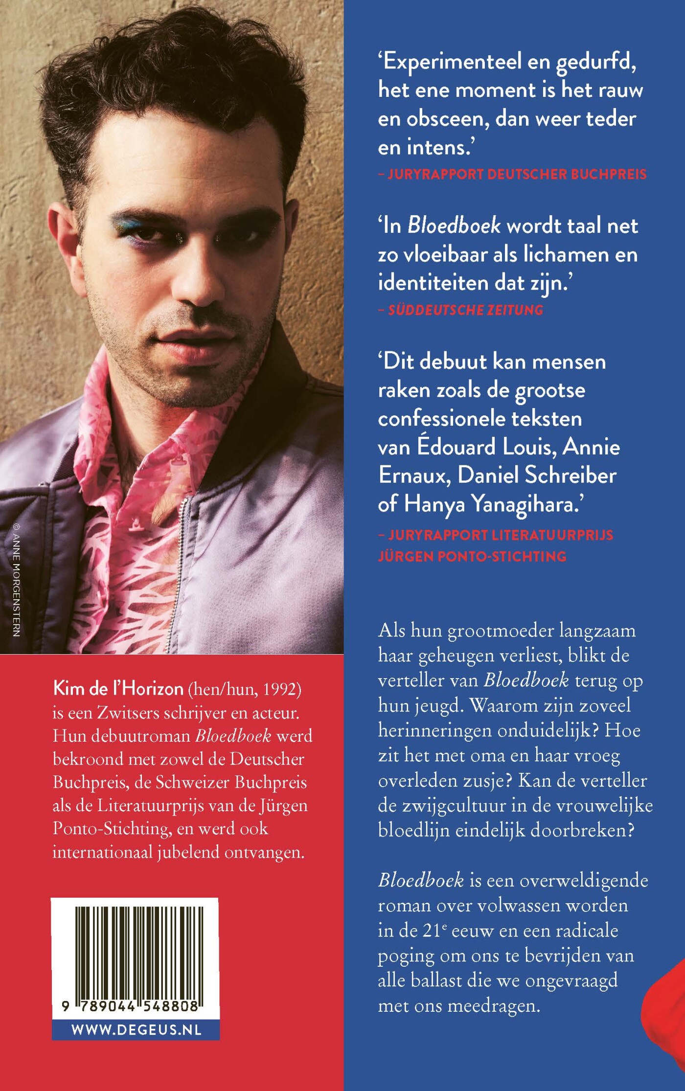 Bloedboek achterkant