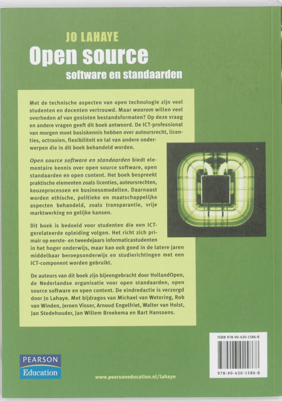 Open Source Softw & Standaarde achterkant