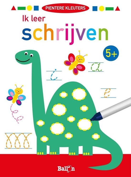 Ik leer schrijven 5+ (wipe & clean)