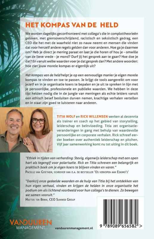 Het kompas van de held achterkant