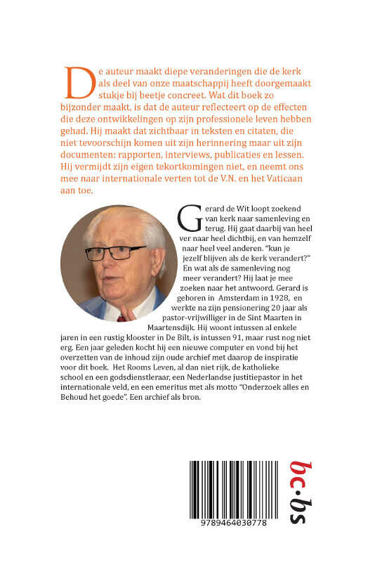 Tussen kerk en samenleving achterkant