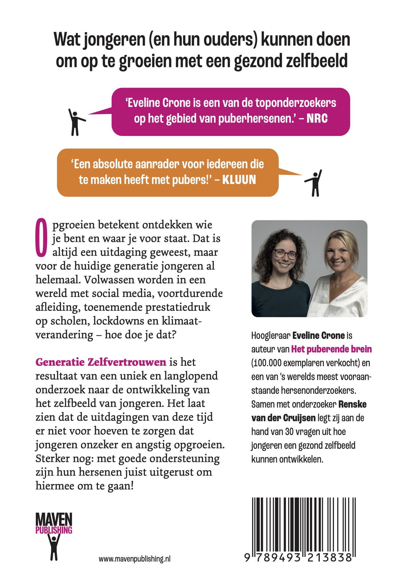 Generatie zelfvertrouwen achterkant