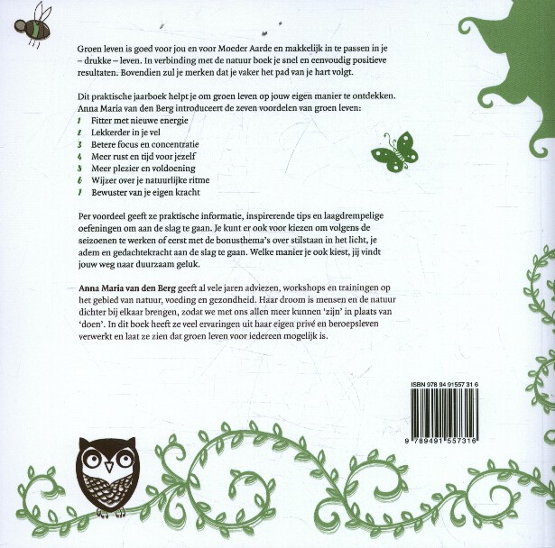Groen leven doet je goed achterkant
