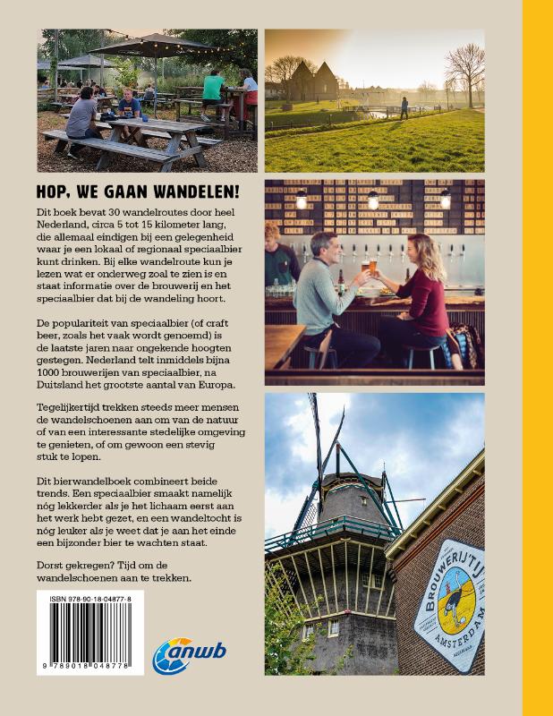 Het Grote Nederlandse Bierwandelboek achterkant