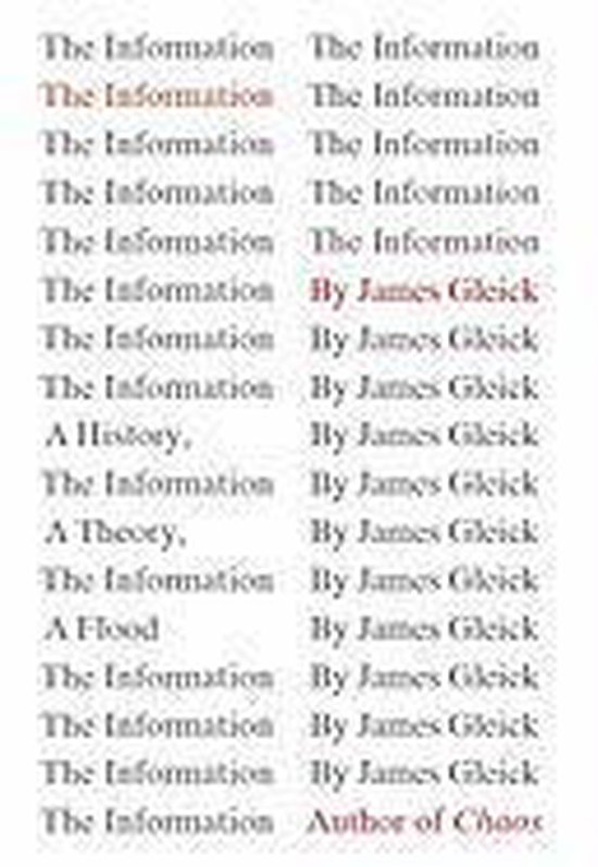 The Information: A History, A Theory, A Flood