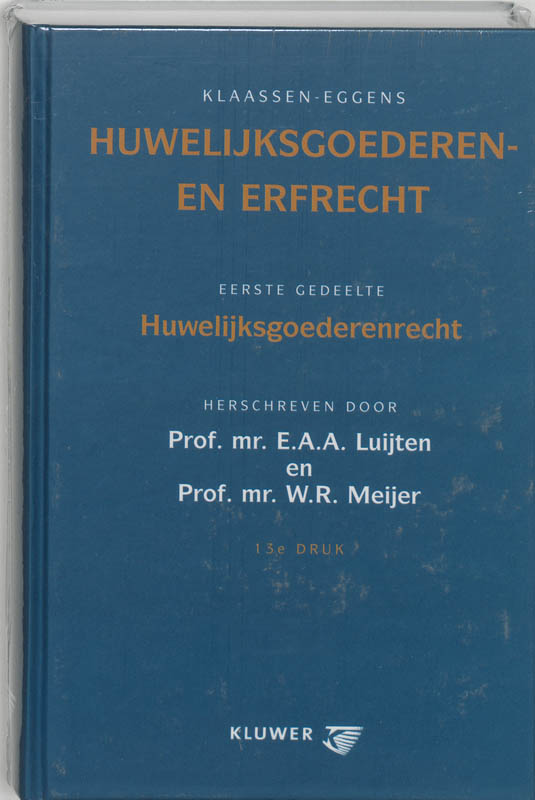 Huwelijksgoederen - en erfrecht