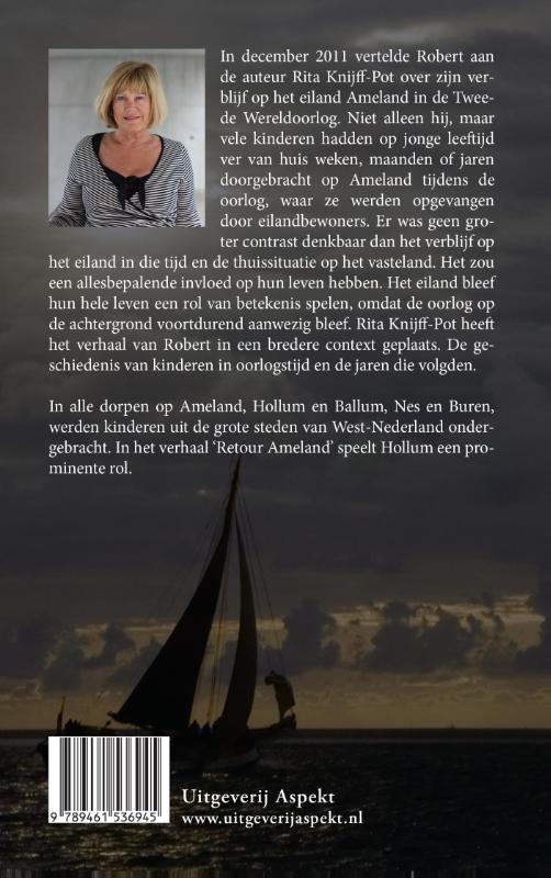 Retour Ameland achterkant
