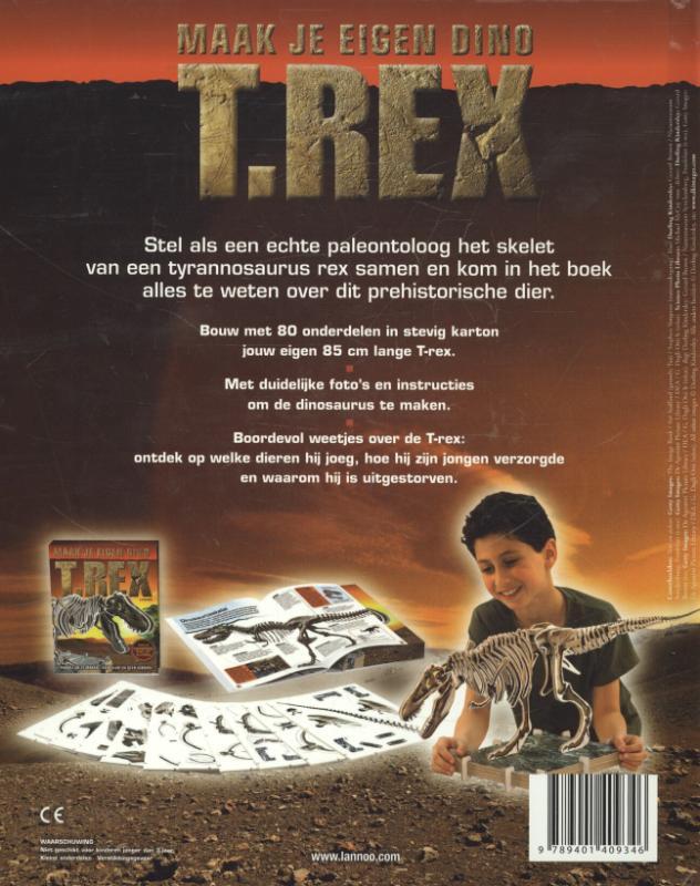 Maak je eigen dino achterkant