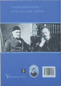 'Joodse' kunst en de wording van het middeleeuwse joodse gebedenboek / Leeser Rosenthal/Juda Palache-lezing achterkant
